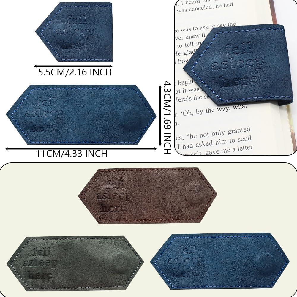 Marcadores Magnéticos PATCHUPS Fell Asleep Here Cuero Doble Cara