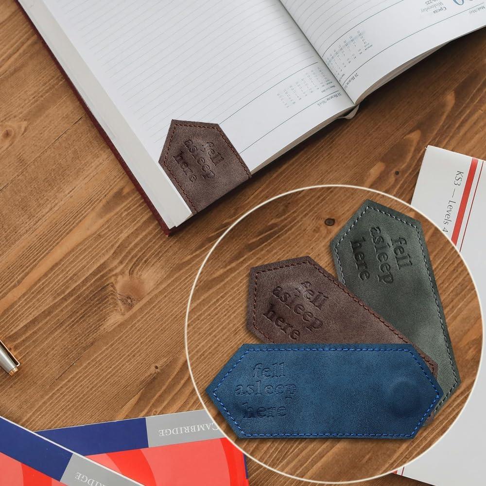 Marcadores Magnéticos PATCHUPS Fell Asleep Here Cuero Doble Cara