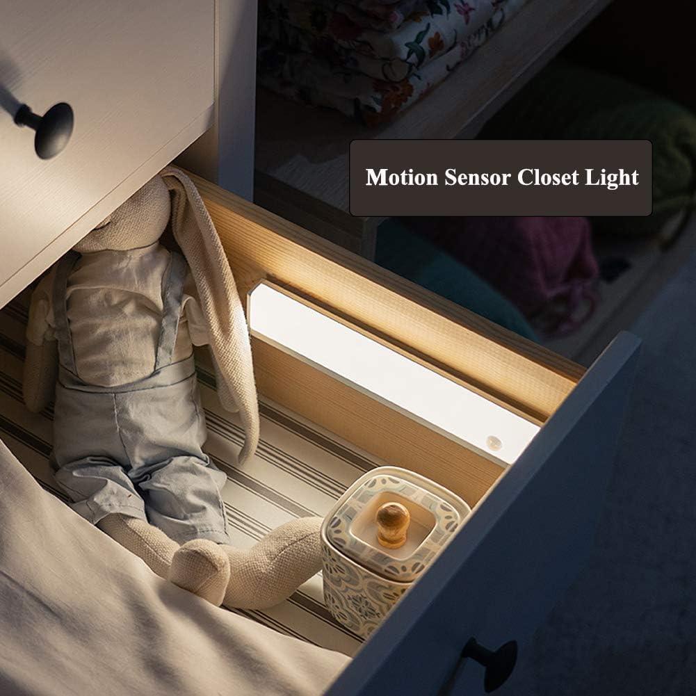 Luz LED Recargable DESUNLUX 20cm con Sensor de Movimiento 2 Pzs