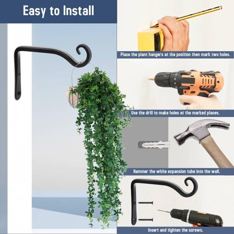 Soporte de Planta Colgante FEED GARDEN 2 Ganchos 15.24 cm