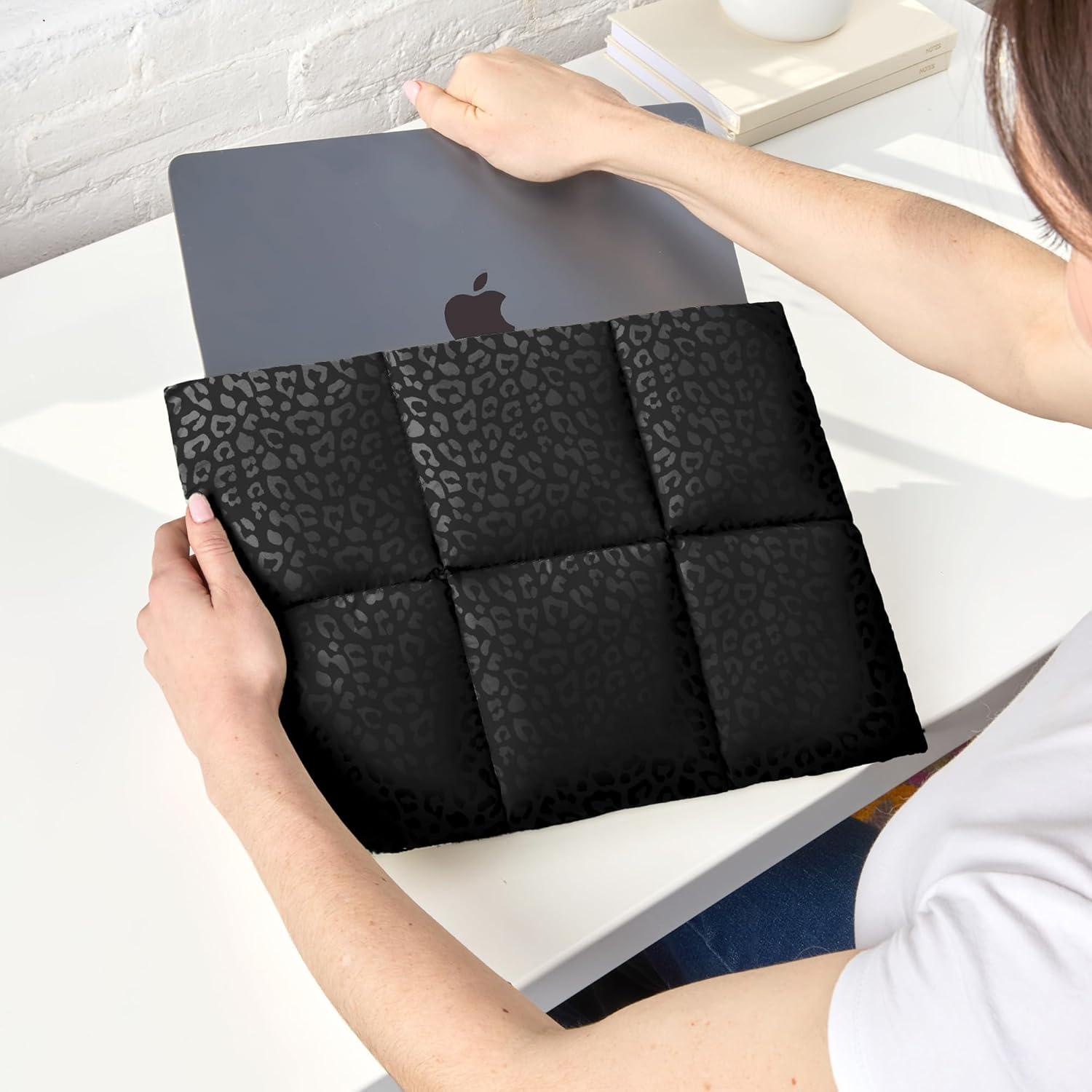 Funda acolchada para laptop Vandel 13-14" impermeable leopardo
