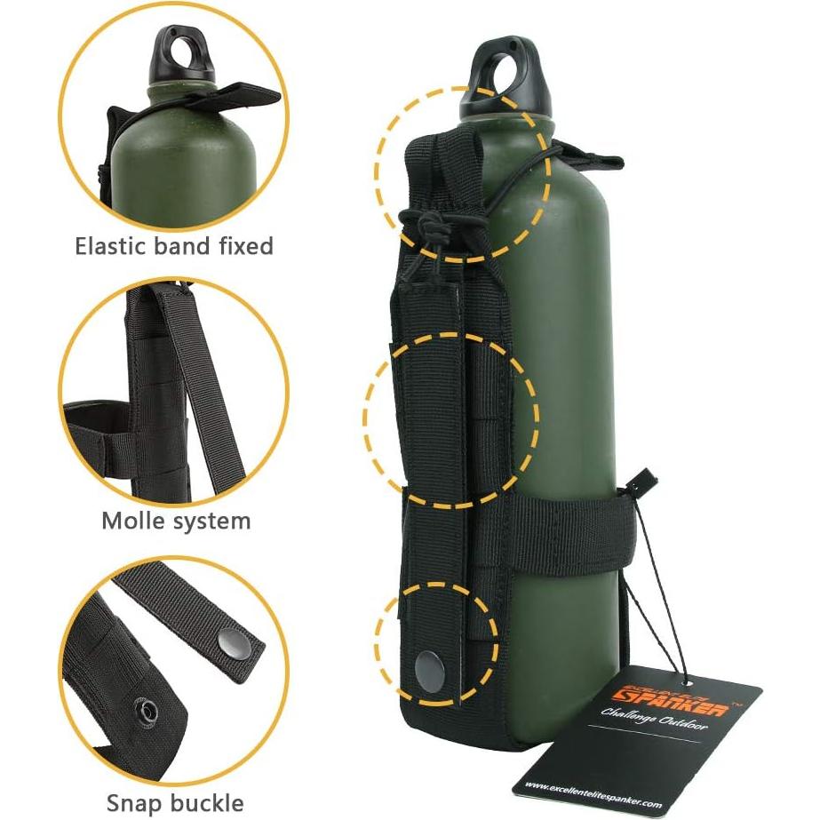 Soporte Táctico Militar EXCELENTE ELITE SPANKER para Botellas