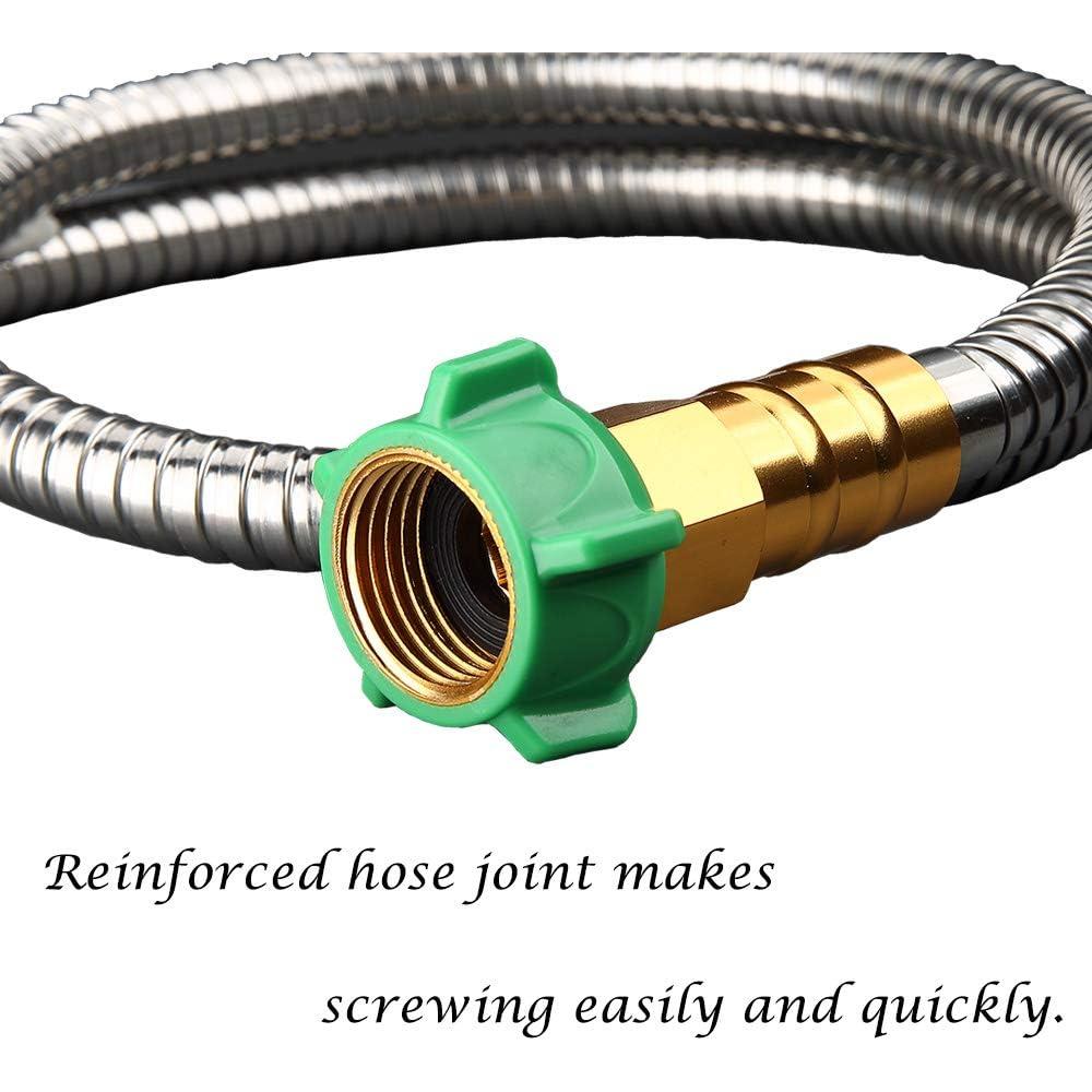 Manguera de Jardín Beaulife 30.48 cm Acero Inoxidable 304