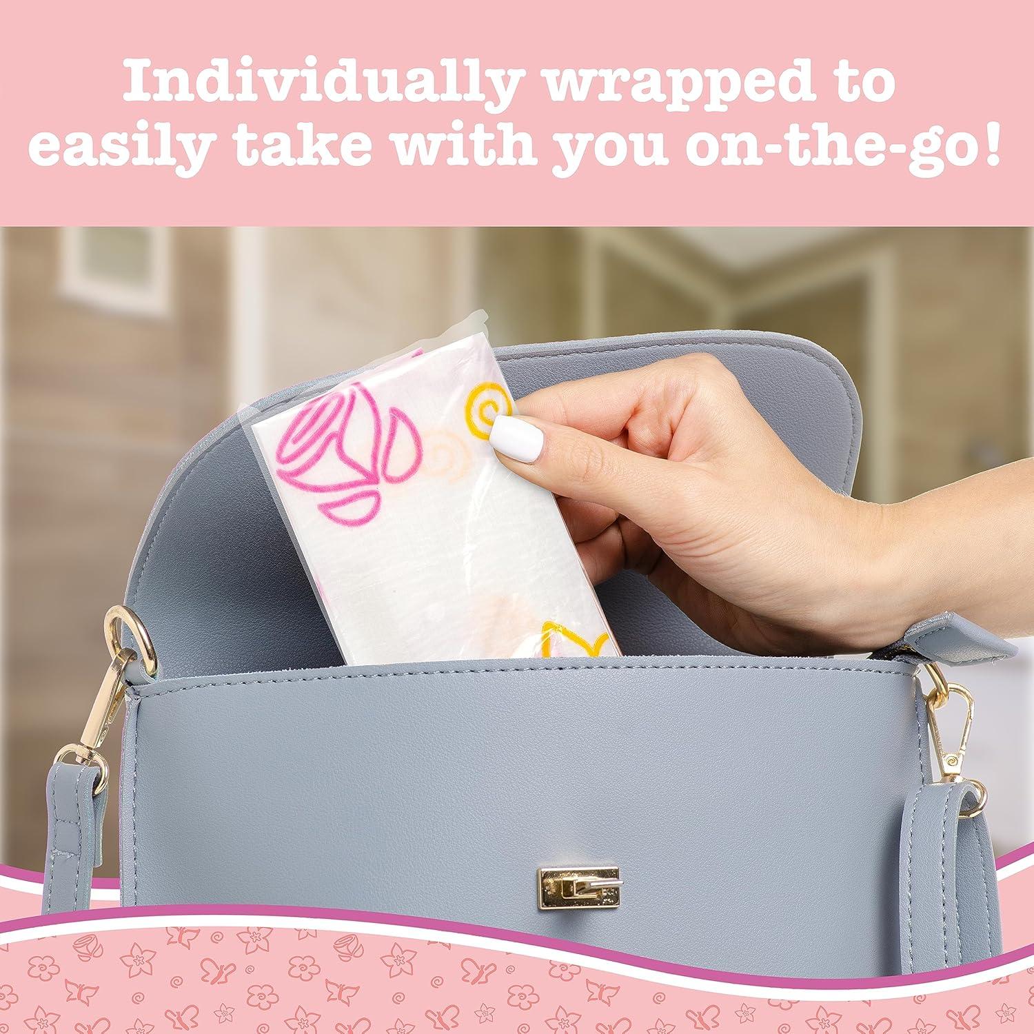 Cubiertas desechables para inodoro POTTY SHIELDS - Floral, 12 unidades