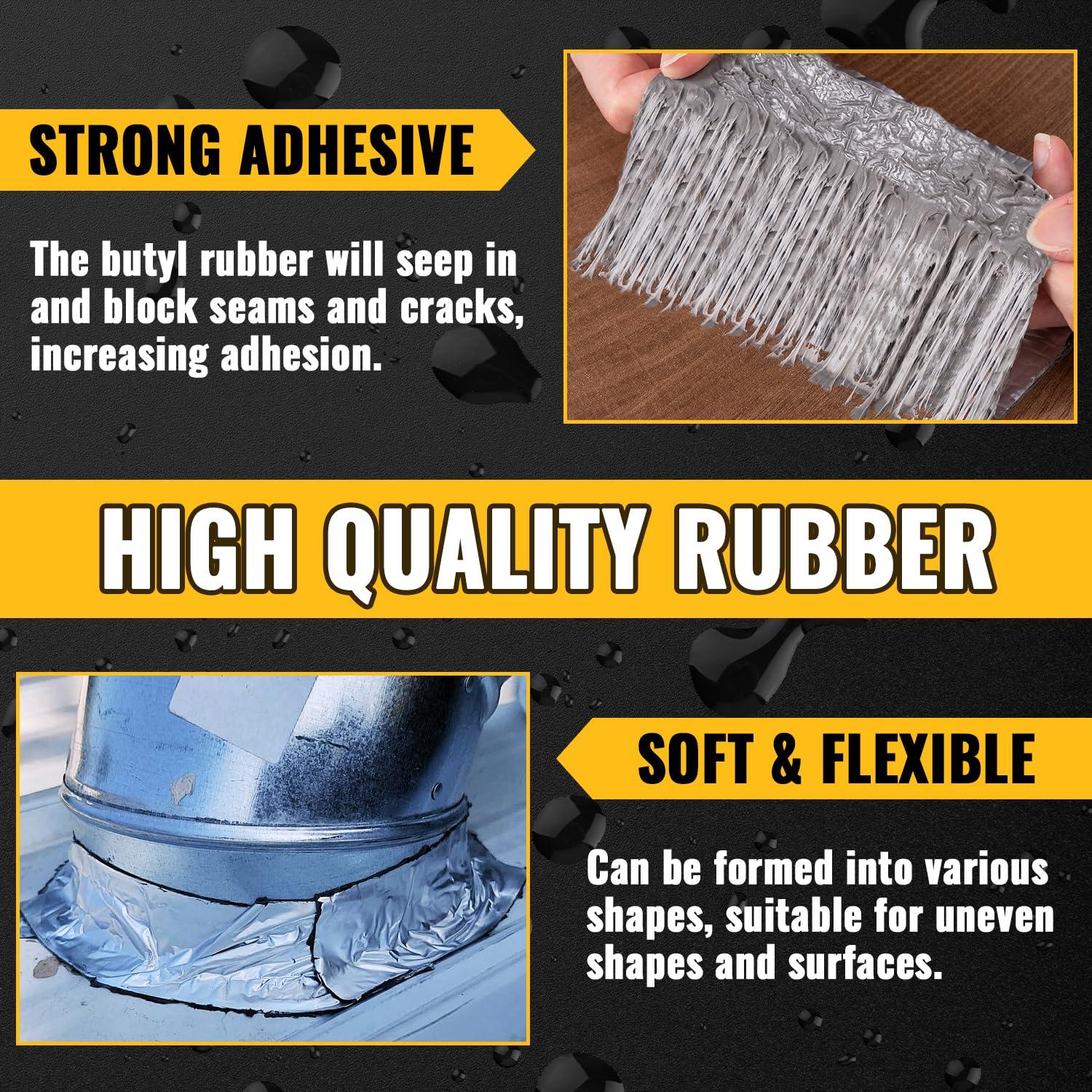 Cinta Butílica de Aluminio VIVIDA 5 cm x 6 m - Impermeable