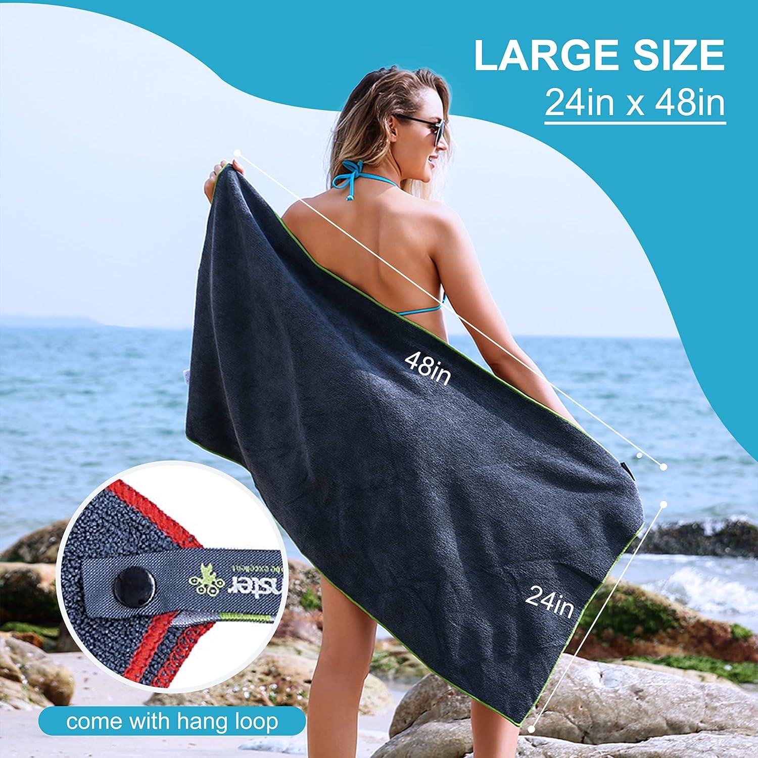 Toallas de Microfibra 4Monster - Paquete Familiar 4 Unidades