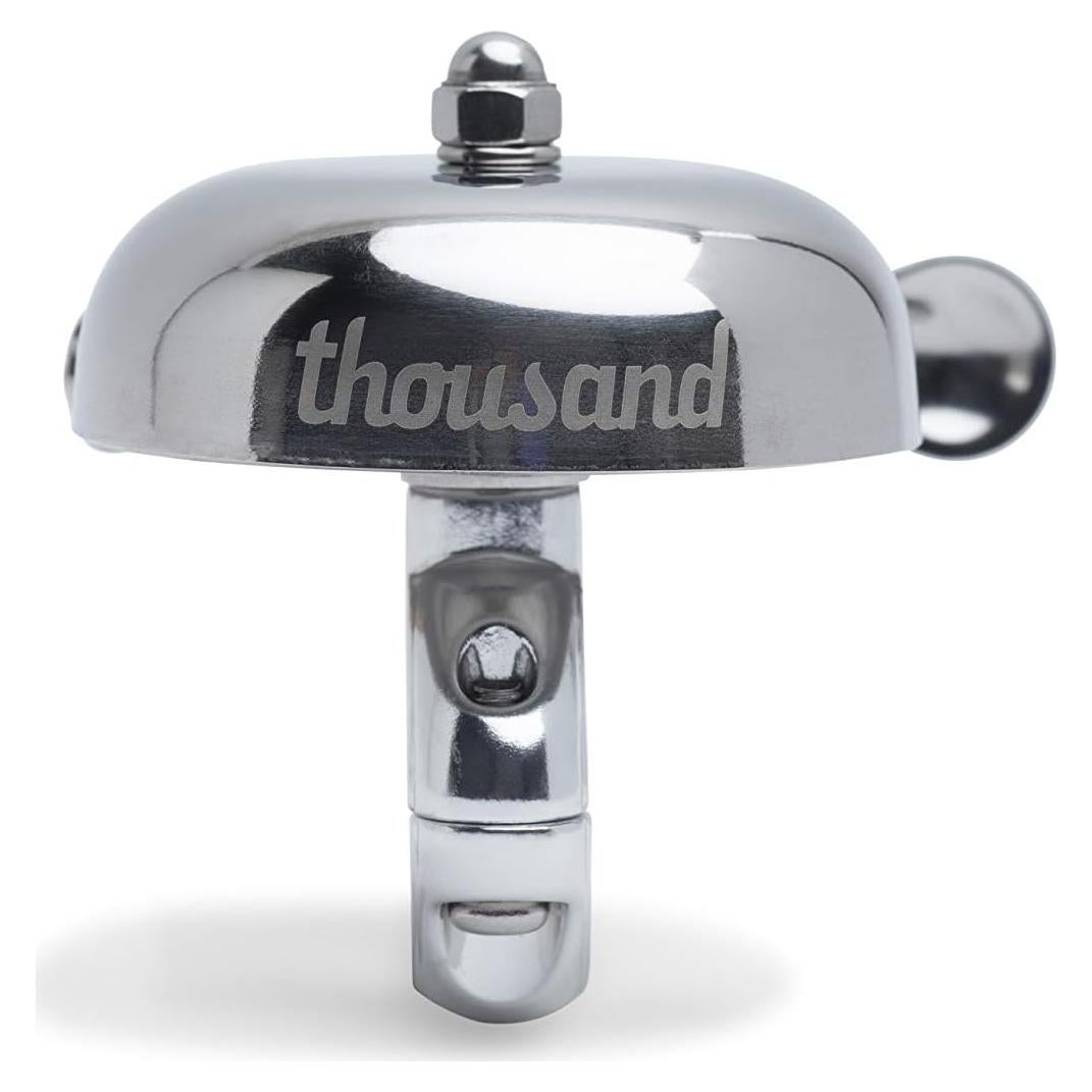 Campana de Bicicleta Thousand Pennant Acero Inoxidable 50mm