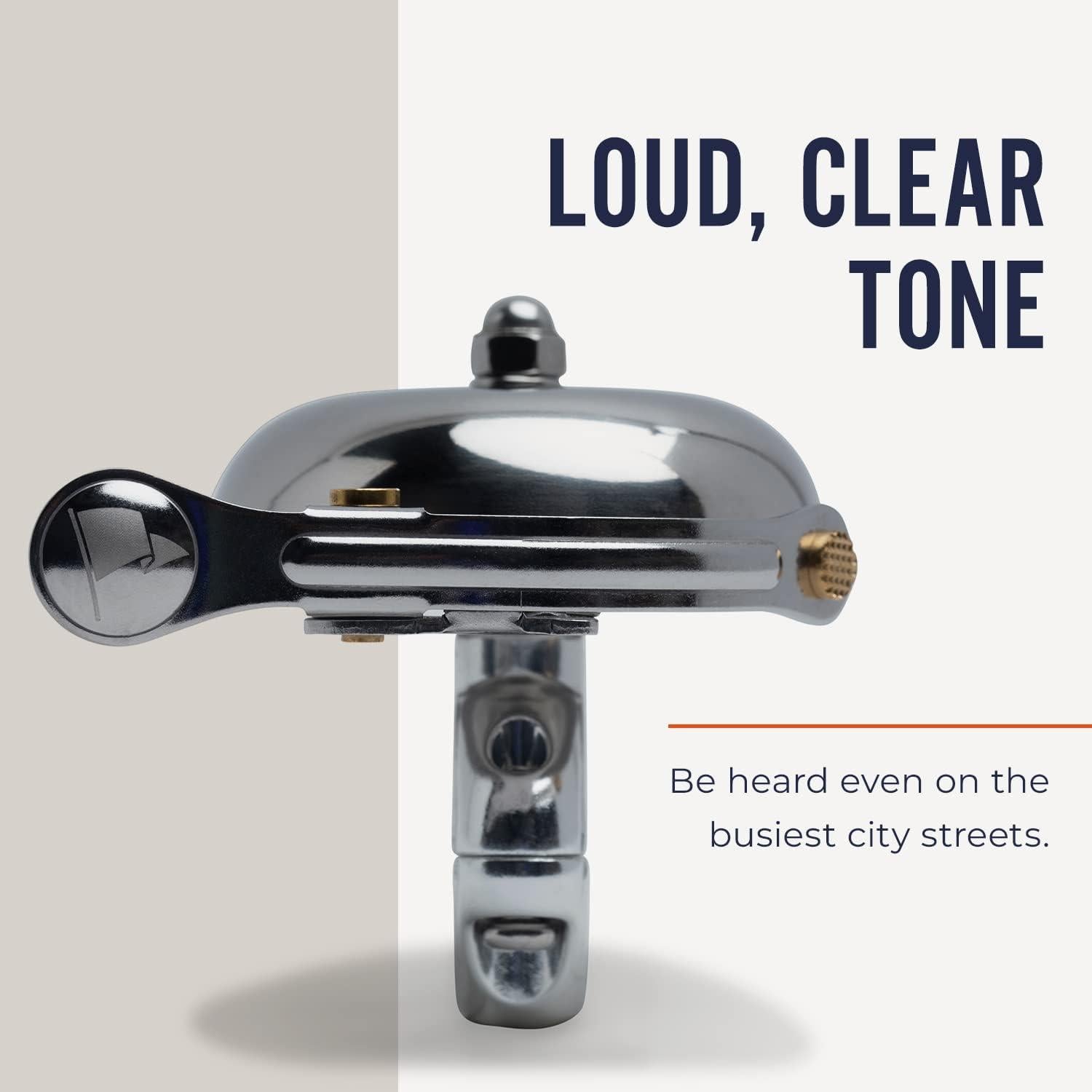 Campana de Bicicleta Thousand Pennant Acero Inoxidable 50mm