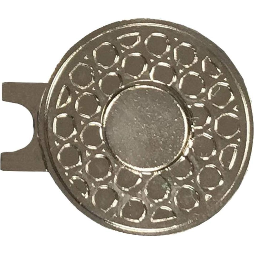 Marcador de bola de golf bling Giggle Golf Menorah amarillo