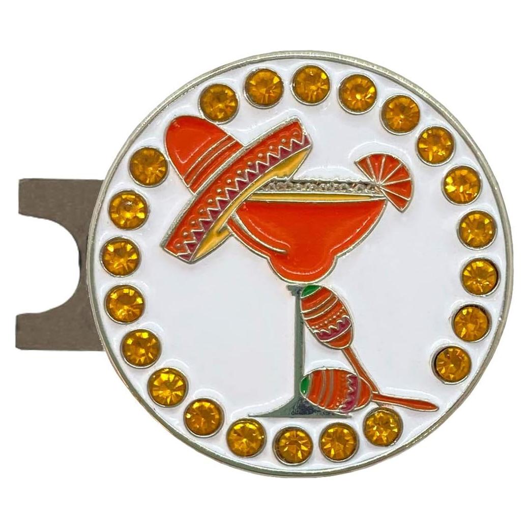 Marcador de Pelota de Golf Giggle Golf Mango Margarita - Magnético