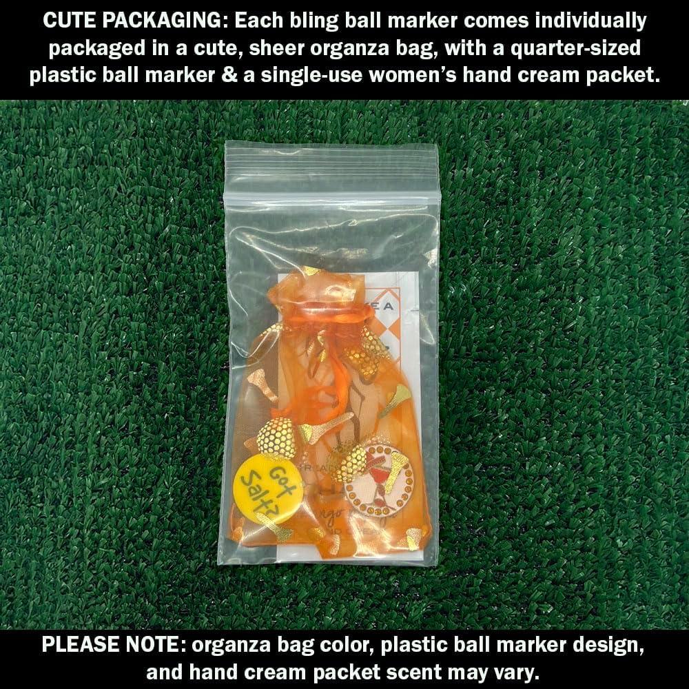 Marcador de Pelota de Golf Giggle Golf Mango Margarita - Magnético