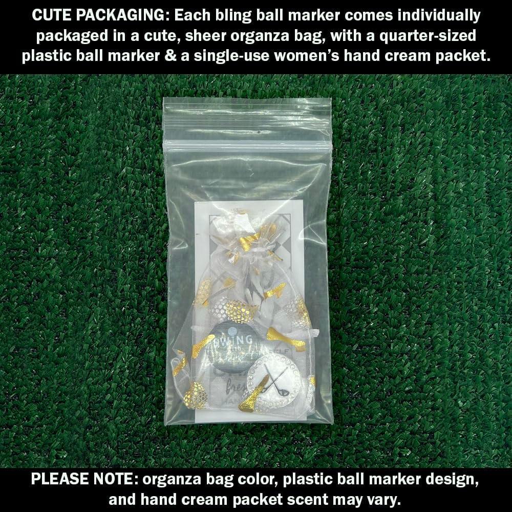 Marcador de Pelota de Golf Giggle Golf con Clip - 2.54 cm