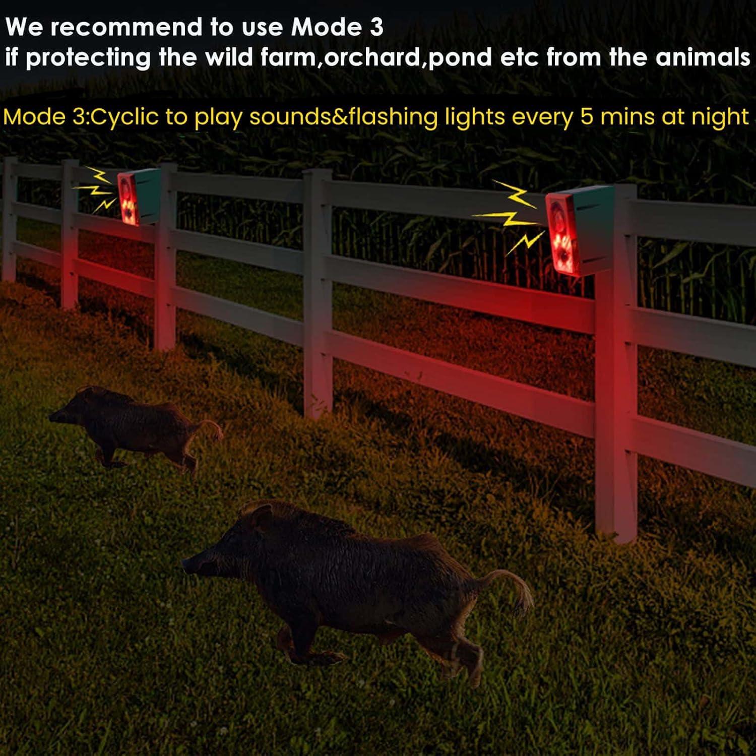 Alarma de Movimiento Solar HULPPRE con Sonido Grabable 130dB