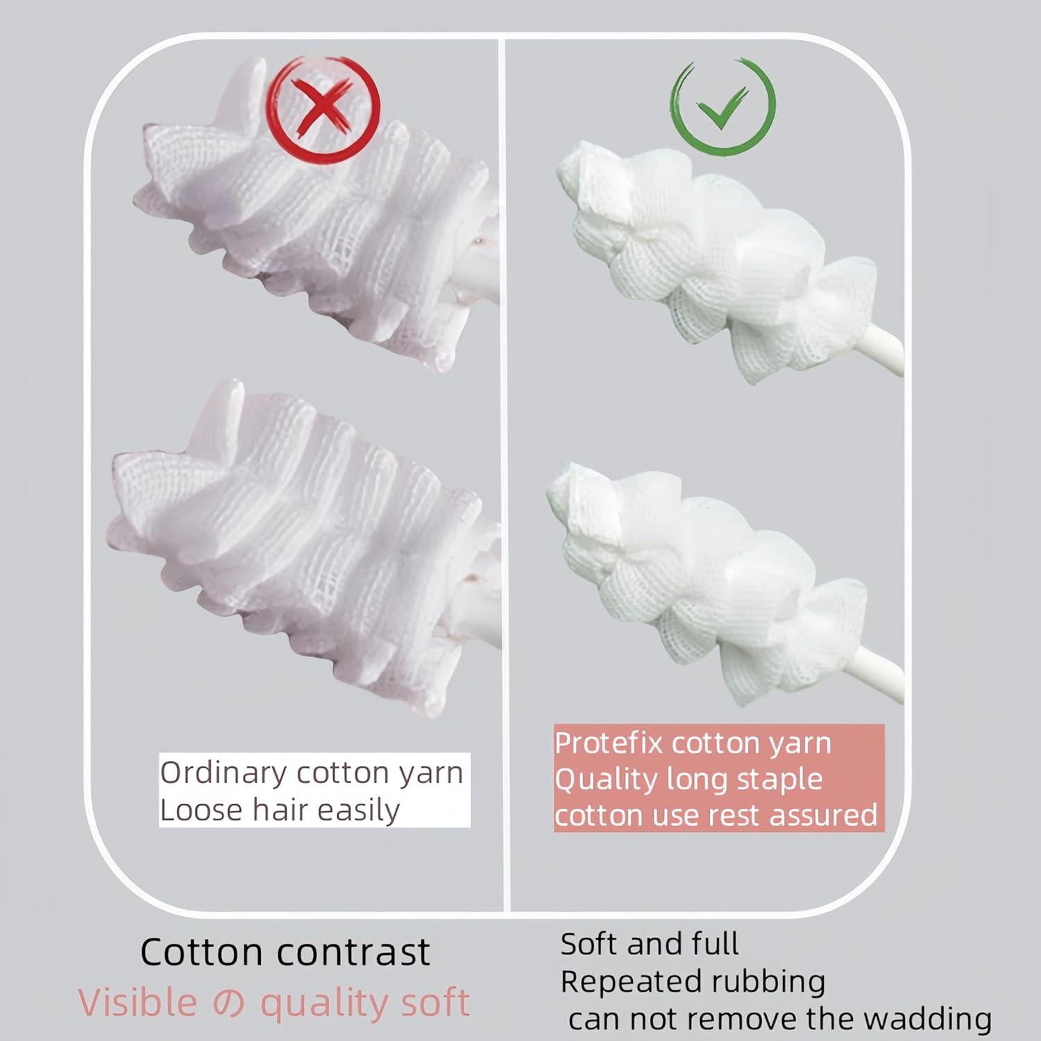 Cepillo de Dientes para Bebés Hranio 42 Piezas Algodón Higiénico