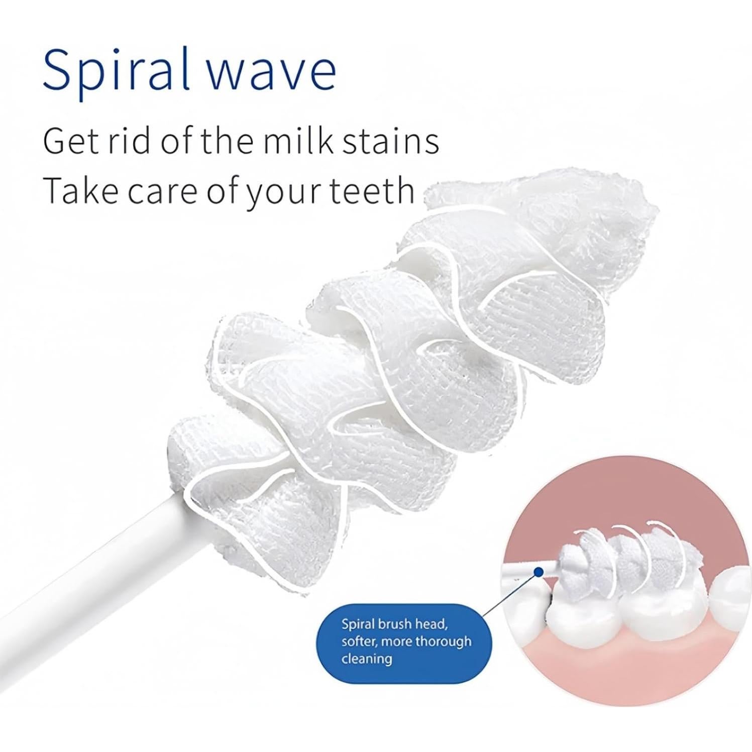 Cepillo de Dientes para Bebés Hranio 42 Piezas Algodón Higiénico