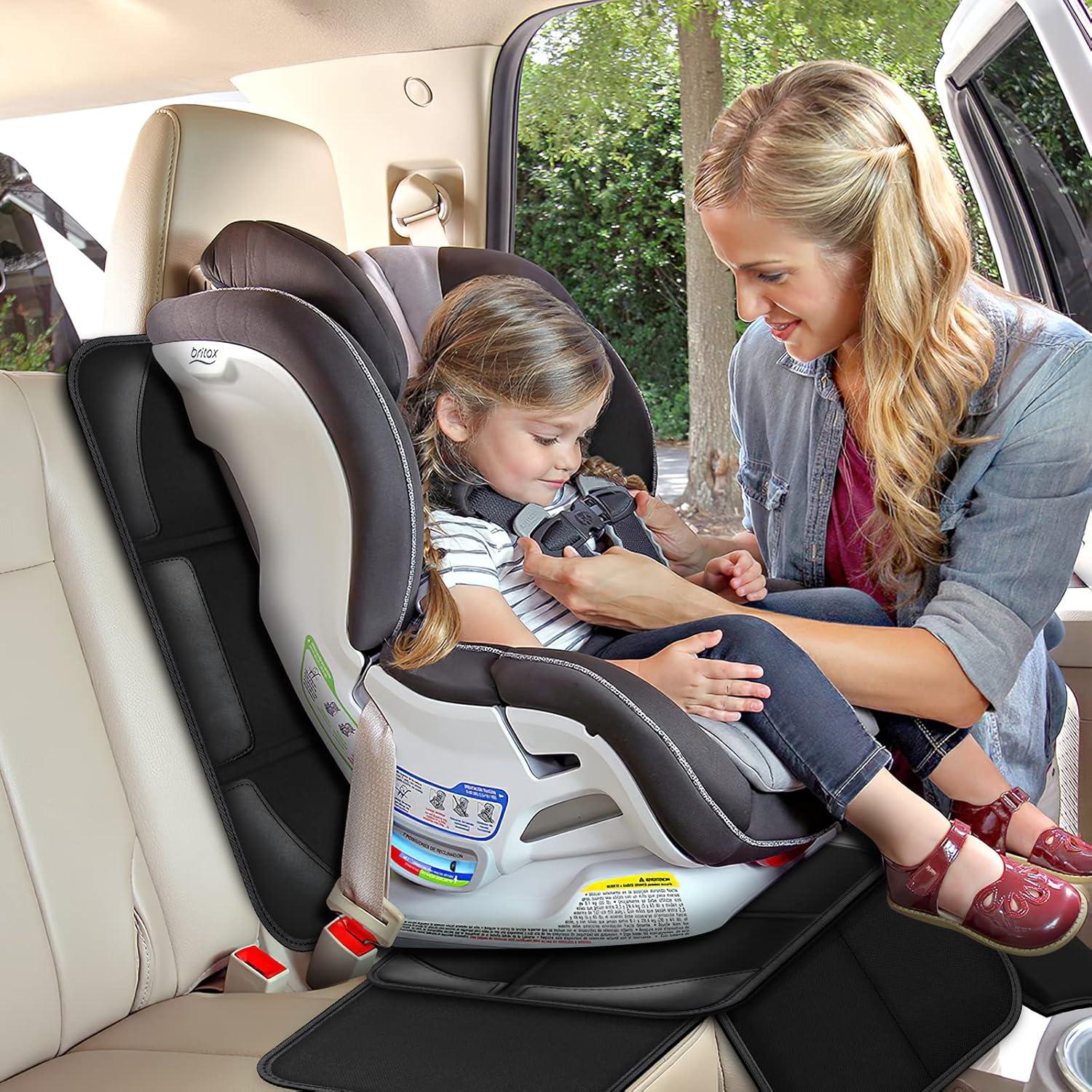 Protector de Asiento de Coche Spotmart 600D Impermeable Negro