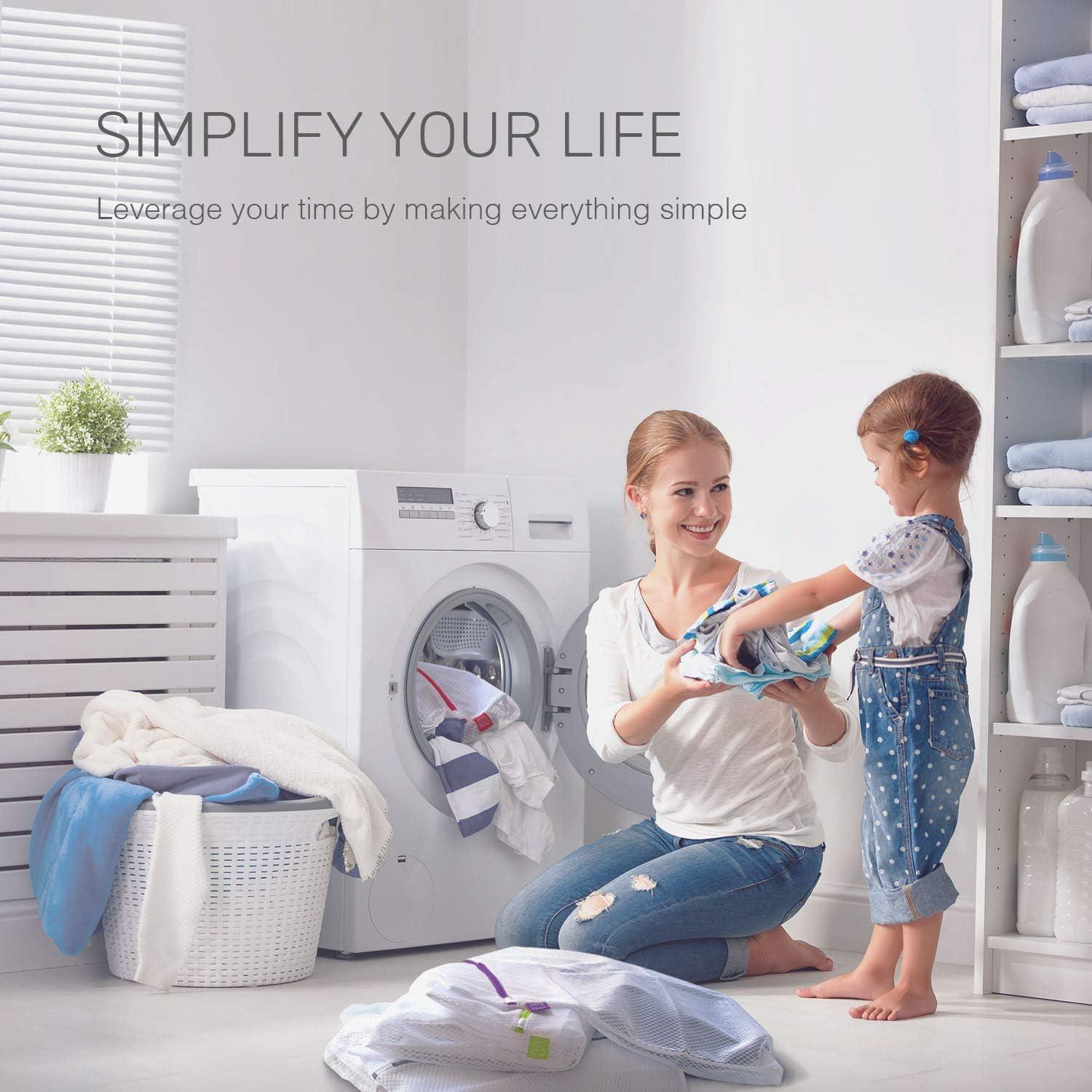 Bolsas de Lavandería AURFLO Malla 3 Medianas 40x40 cm