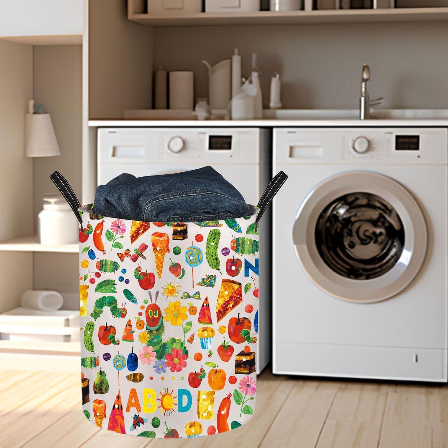 Cesta de lavandería JNIAP 50x40 cm Plegable Impermeable