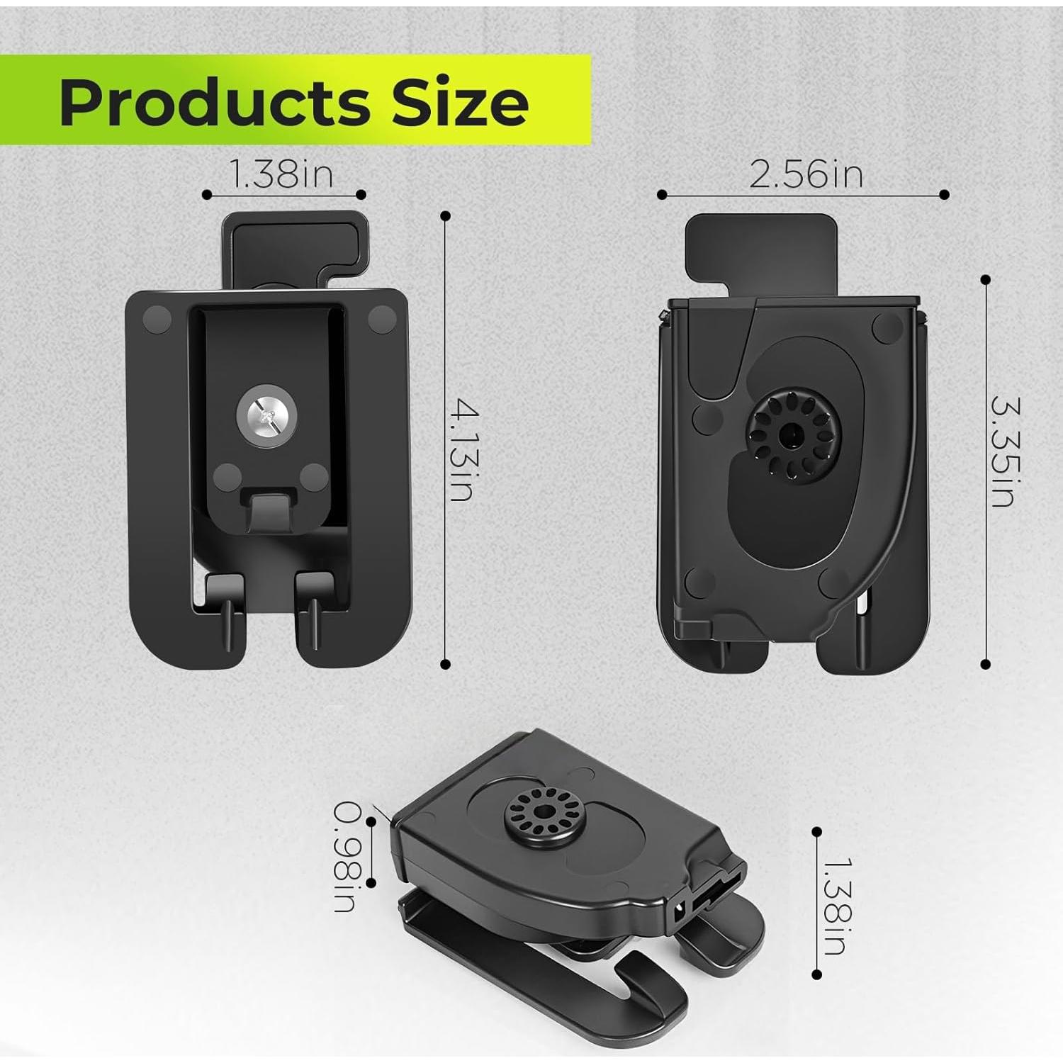 Fundas de Tijeras de Trauma Plegables LEEPENK 2 Pack - Negro