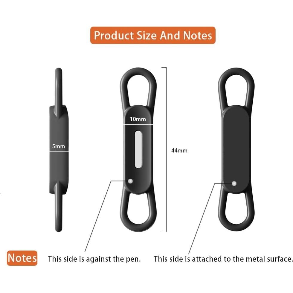 Paquete de 12 Soportes Magnéticos de Silicona Freewindo
