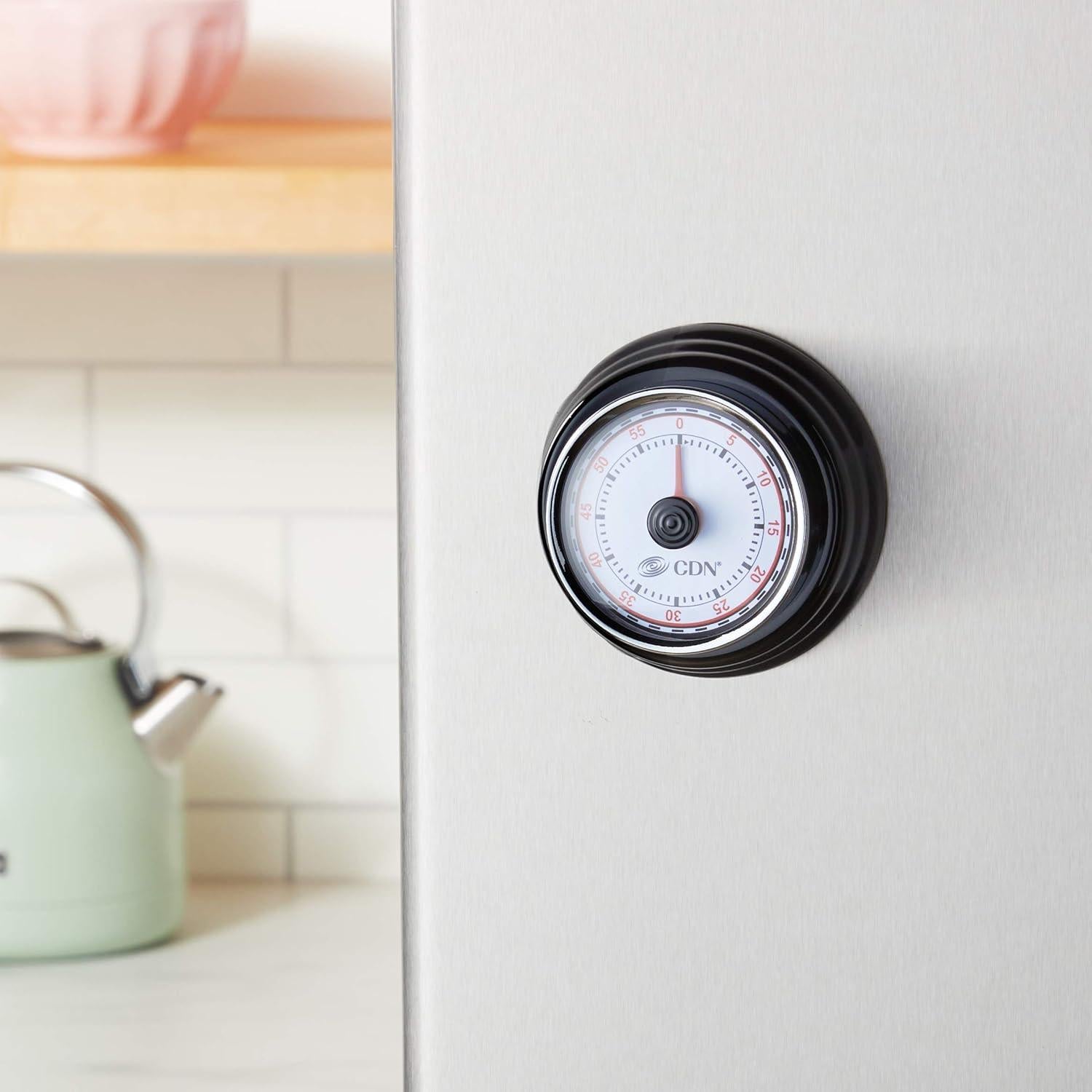 Temporizador Mecánico Compacto CDN MT4 60 Min Negro