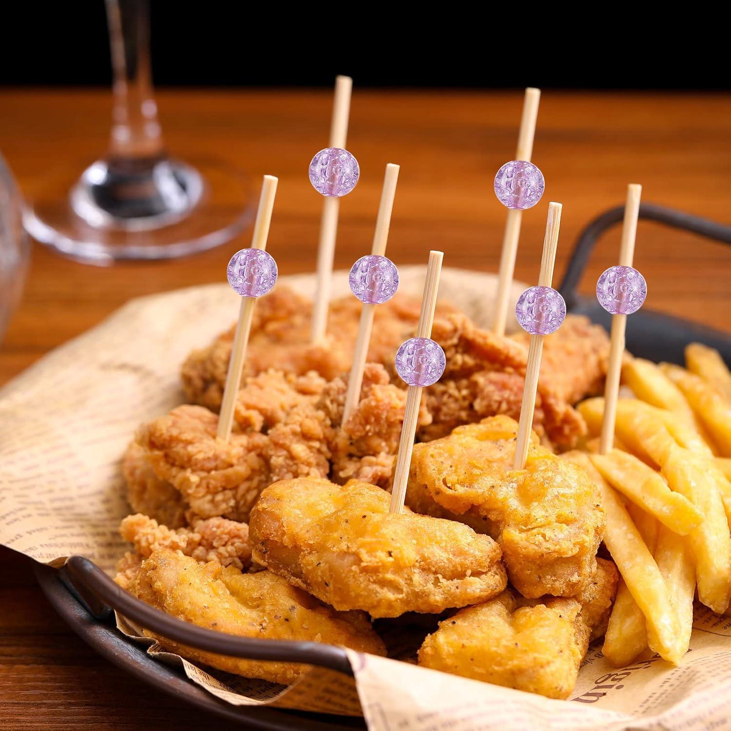 200 Palillos de Cóctel de Bambú CockStixs 11.94 cm Ecológicos