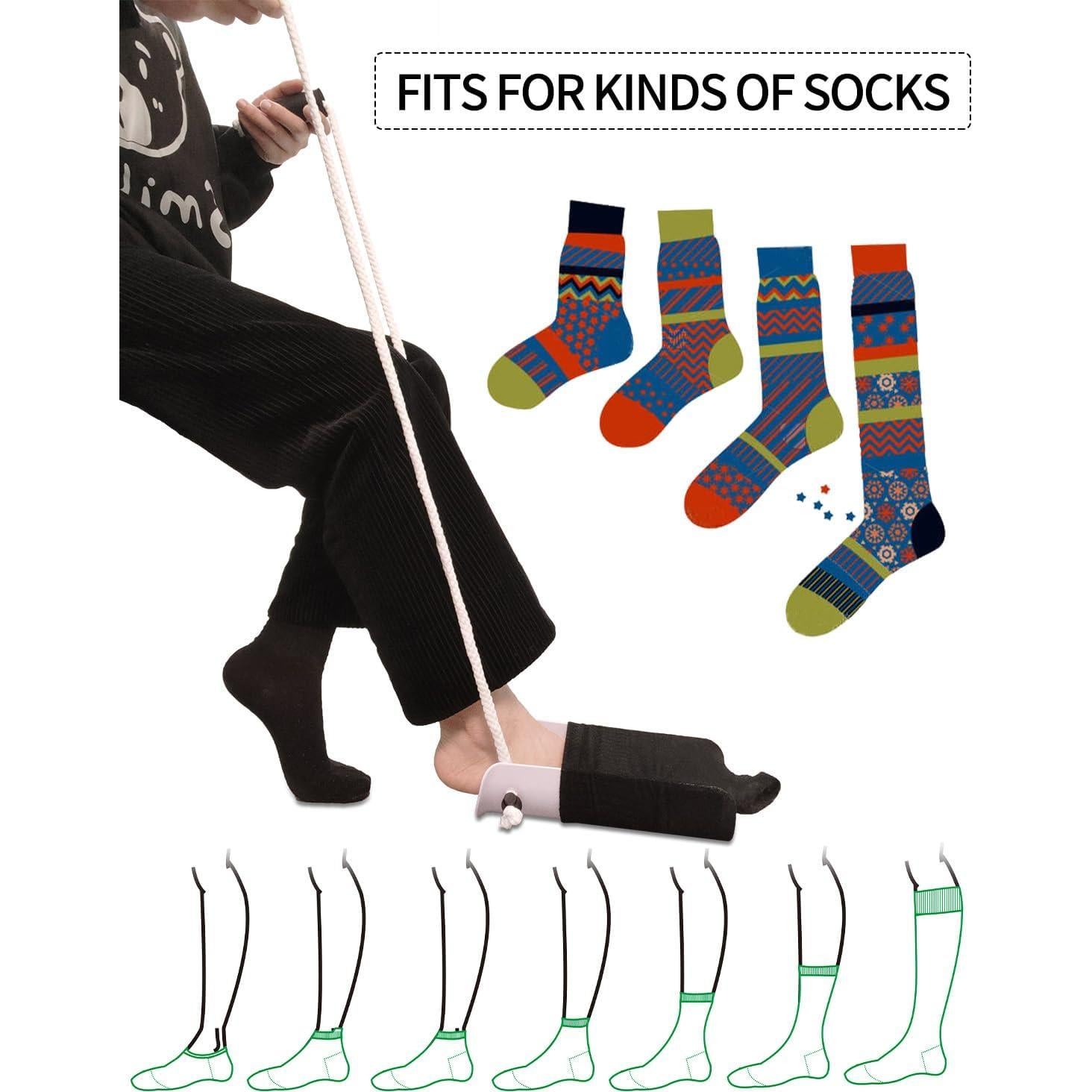 Kit de Ayuda para Poner Calcetines MarginZen - 2 Unidades