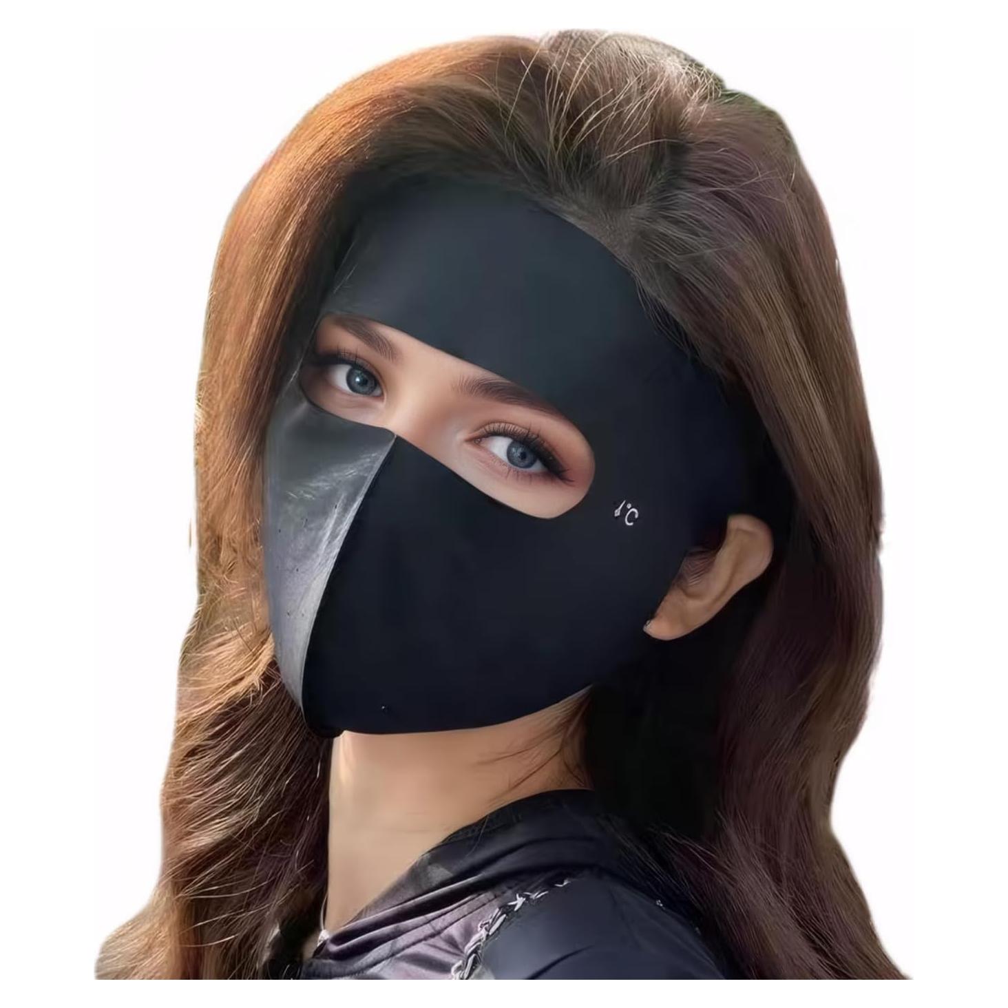 Máscara Solar de Cara Completa Vanolu UPF 50+ Transpirable