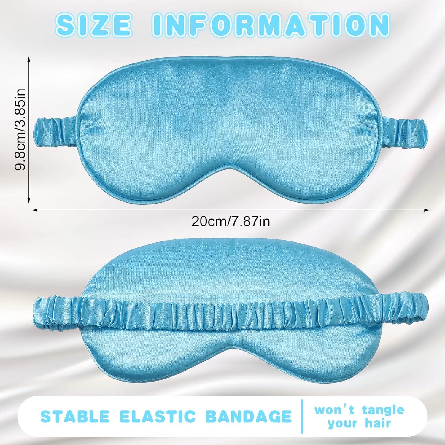 16 Máscaras de Seda para Dormir Coume - Suaves y Ligeras 20x9.2cm