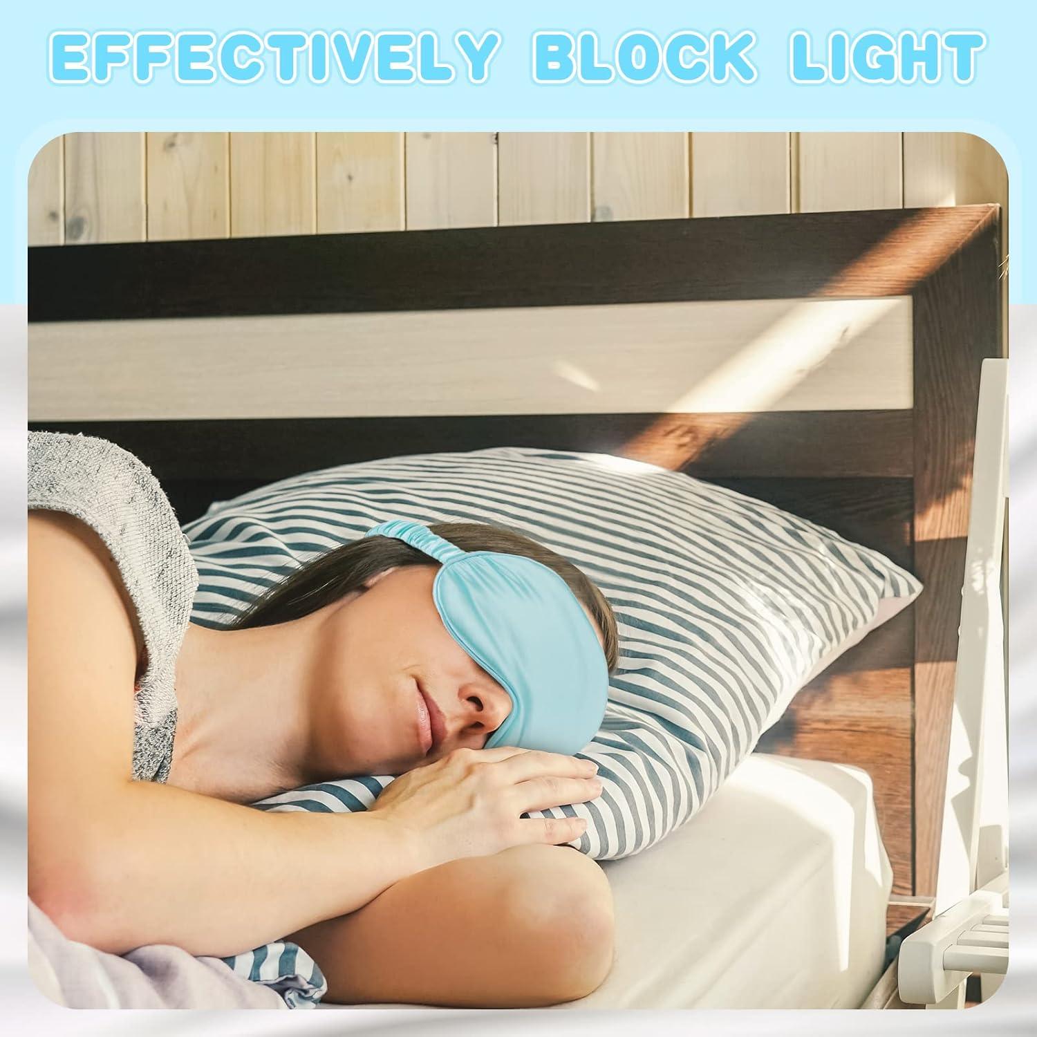 16 Máscaras de Seda para Dormir Coume - Suaves y Ligeras 20x9.2cm