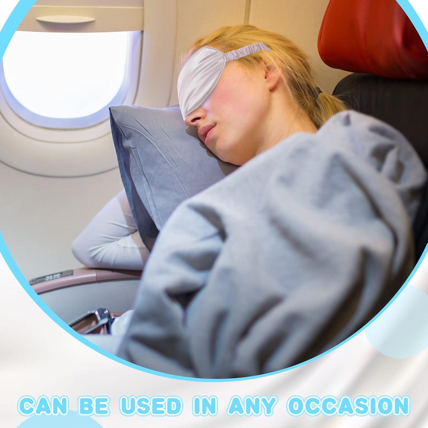 16 Máscaras de Seda para Dormir Coume - Suaves y Ligeras 20x9.2cm