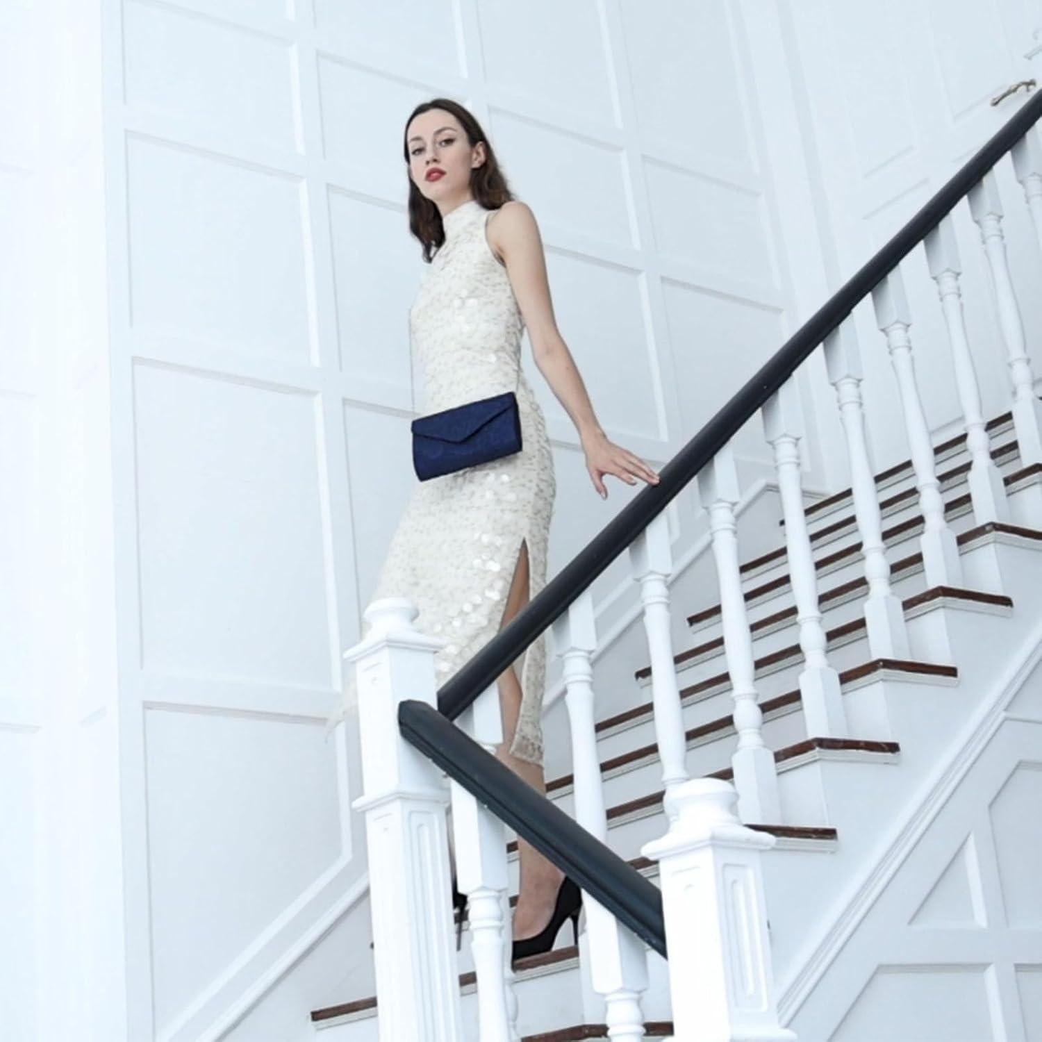 Bolso Clutch de Encaje UBORSE para Mujeres - Elegante y Formal