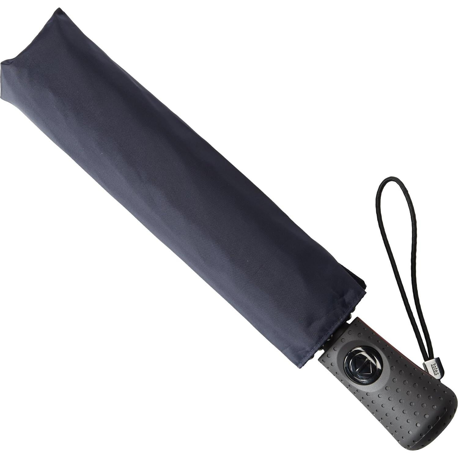 Paraguas Compacto Totes 7550 Automático Azul Marino