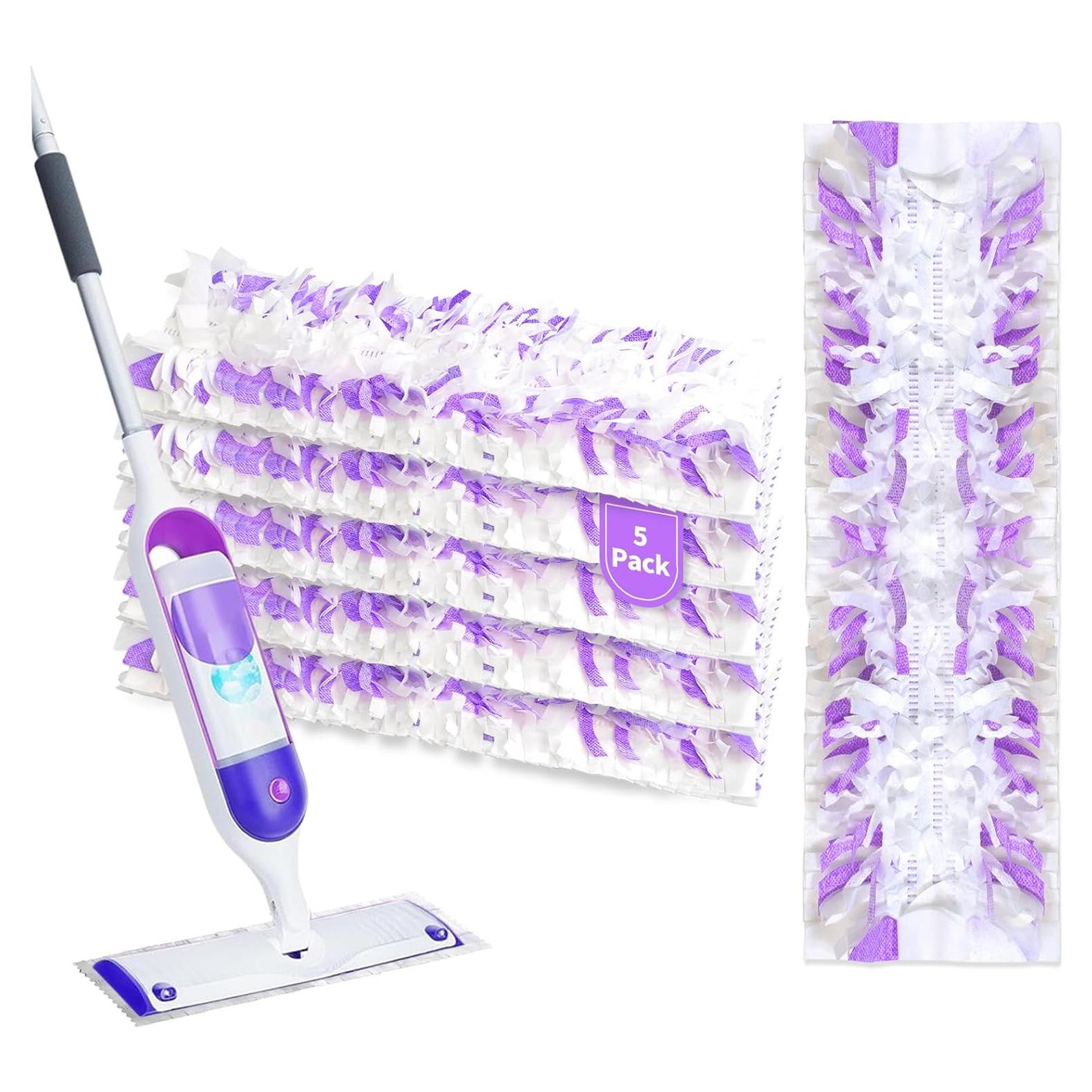 Recargas de almohadillas desechables Power Mop 5 Paquete