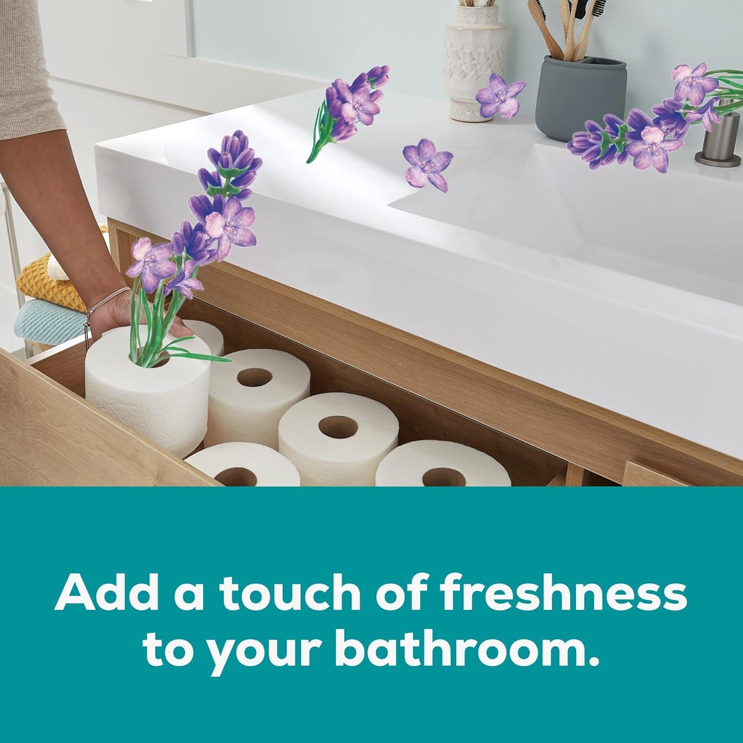 Papel Higiénico Angel Soft Mega 48 Rollos Aroma Lavanda