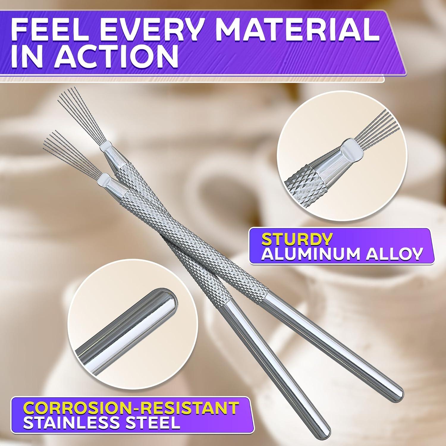 Herramientas de Marcado de Cerámica KETAR - 13.54 cm - 2 Pcs