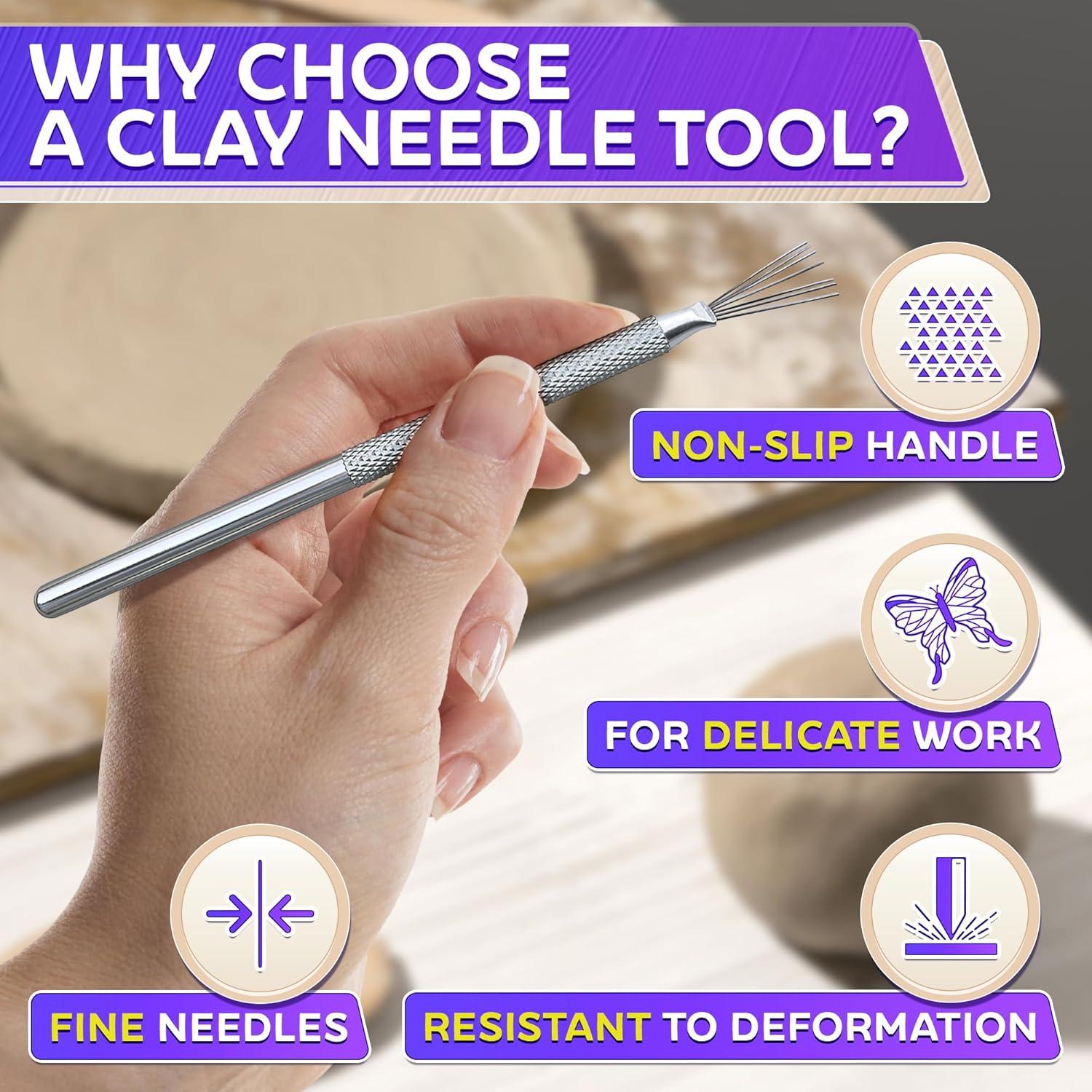 Herramientas de Marcado de Cerámica KETAR - 13.54 cm - 2 Pcs