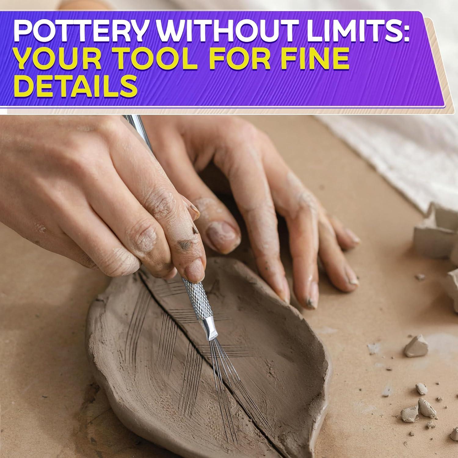 Herramientas de Marcado de Cerámica KETAR - 13.54 cm - 2 Pcs