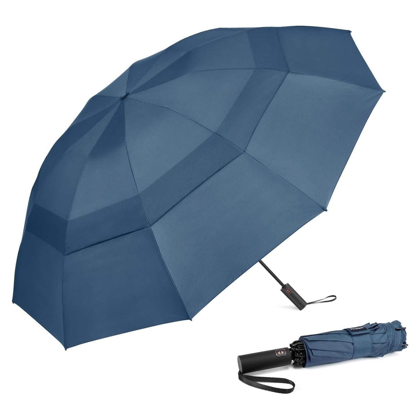 Paraguas Prospo Grande 117 cm Automático Plegado Inverso