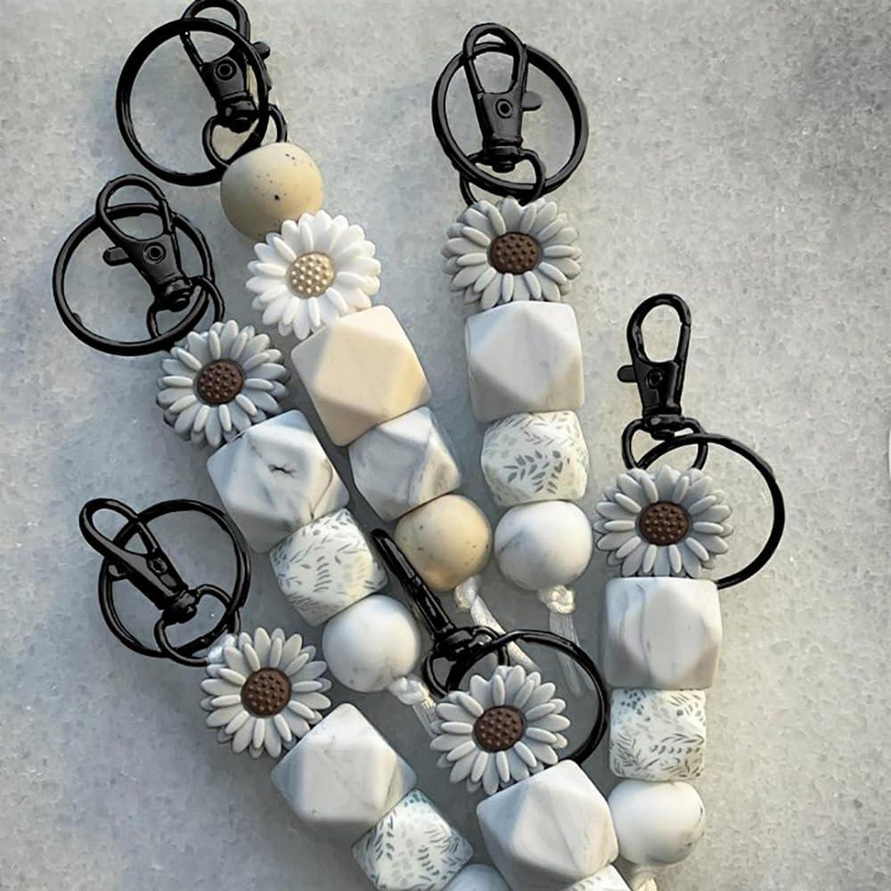 100 Ganchos Giratorios y Anillos para Llaveros Sugiury 32mm Negro