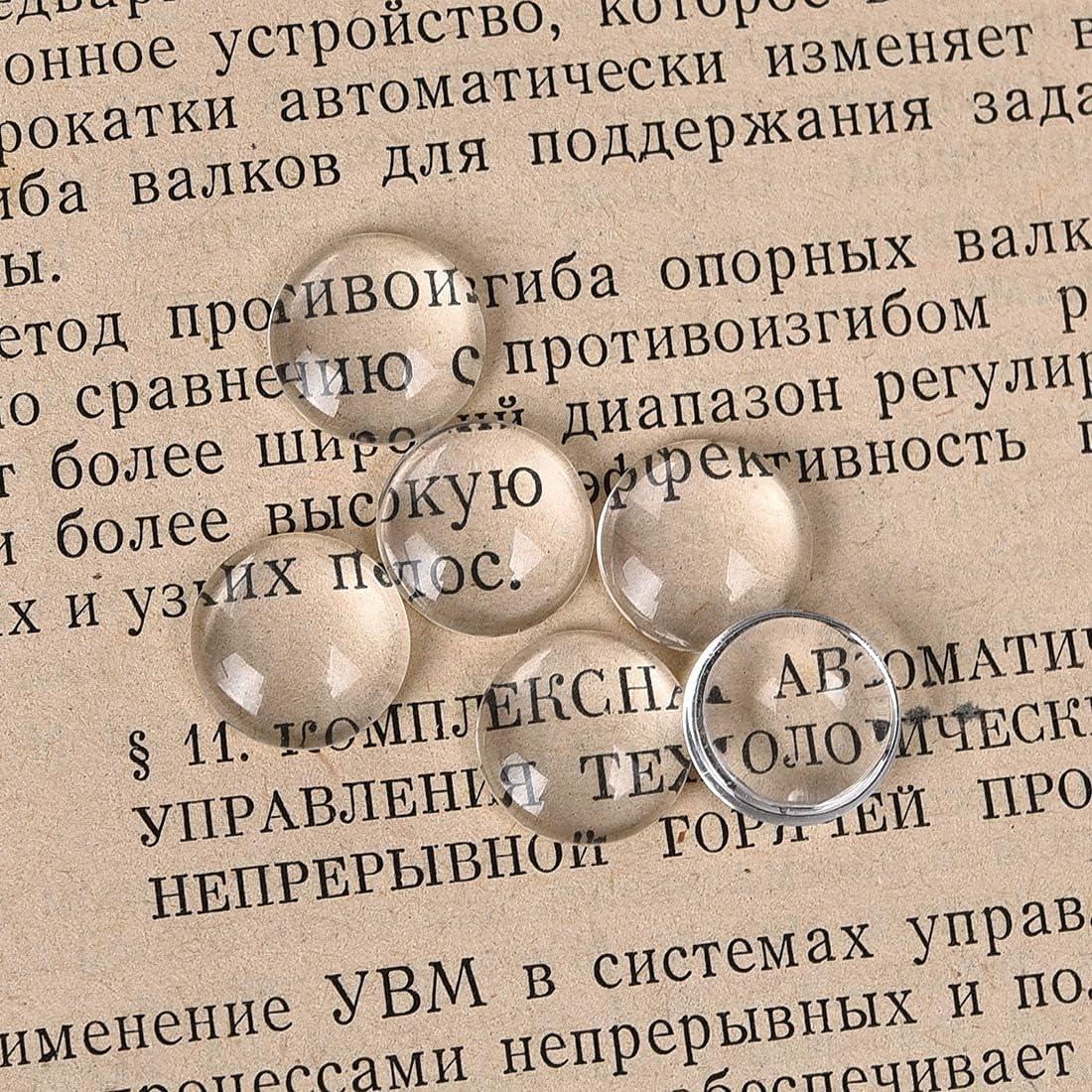 Bandejas de Colgante LANBEIDE 50 Piezas 12x12mm Acero Inoxidable