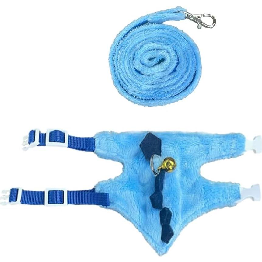 Arnés Chaleco para Mascotas Pequeñas MQQYLBHDS Dinosaurio Azul