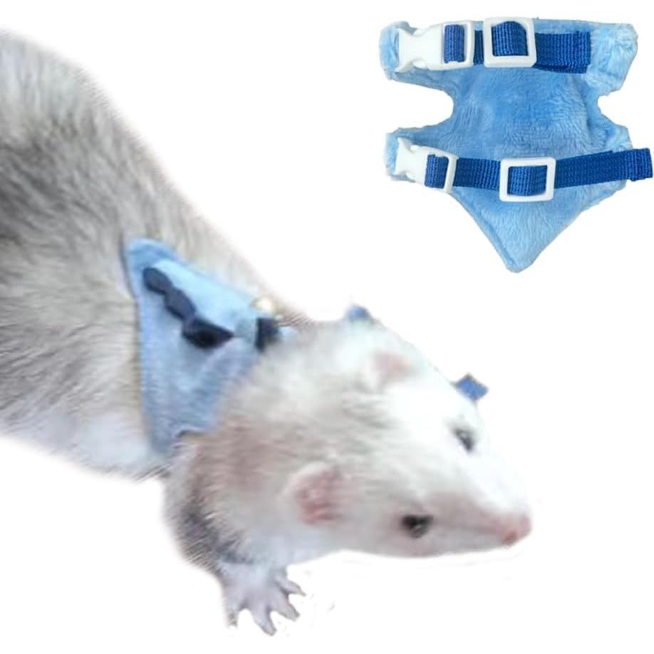 Arnés Chaleco para Mascotas Pequeñas MQQYLBHDS Dinosaurio Azul