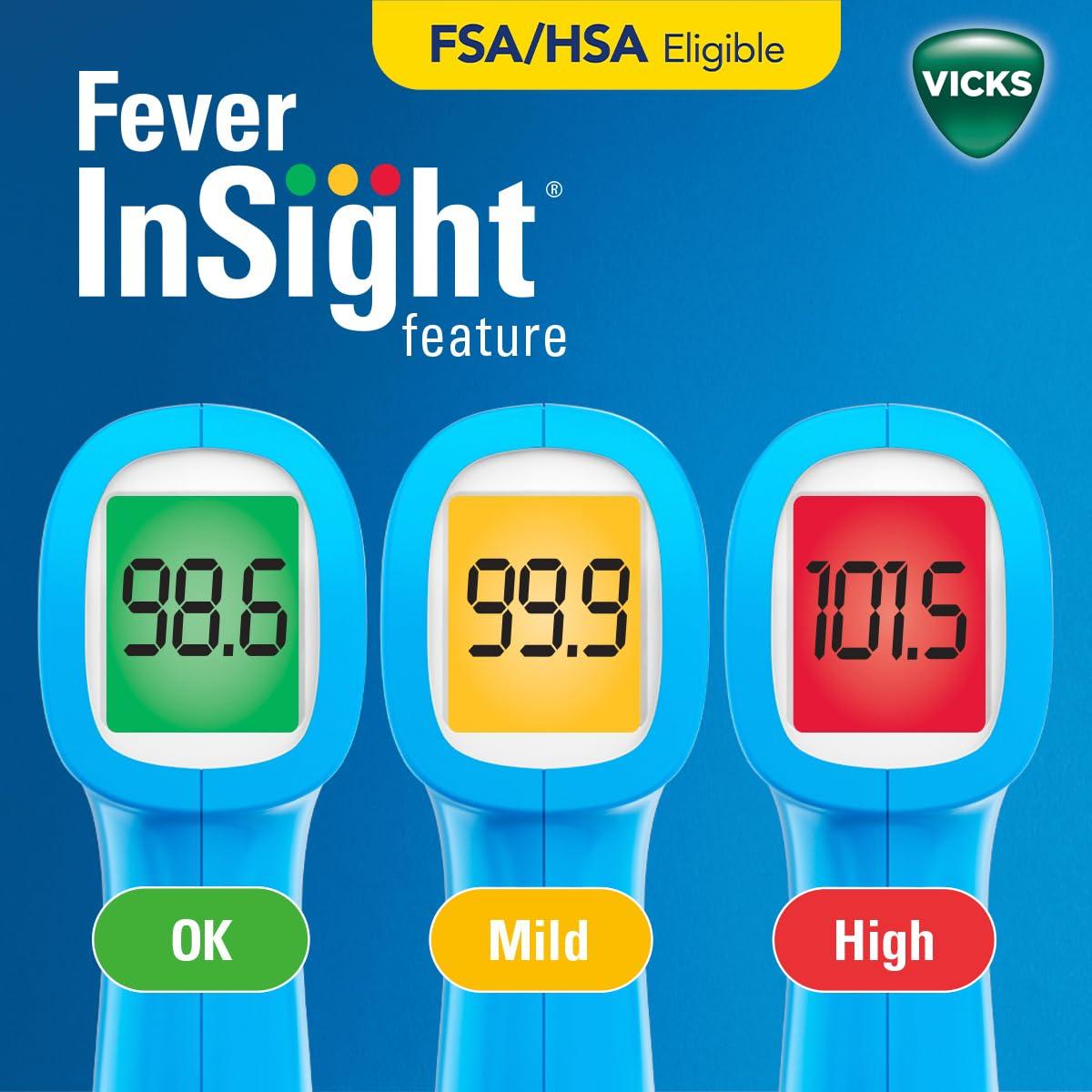 Termómetro Infrarrojo Sin Contacto Vicks VNT275 - Rápido y Preciso