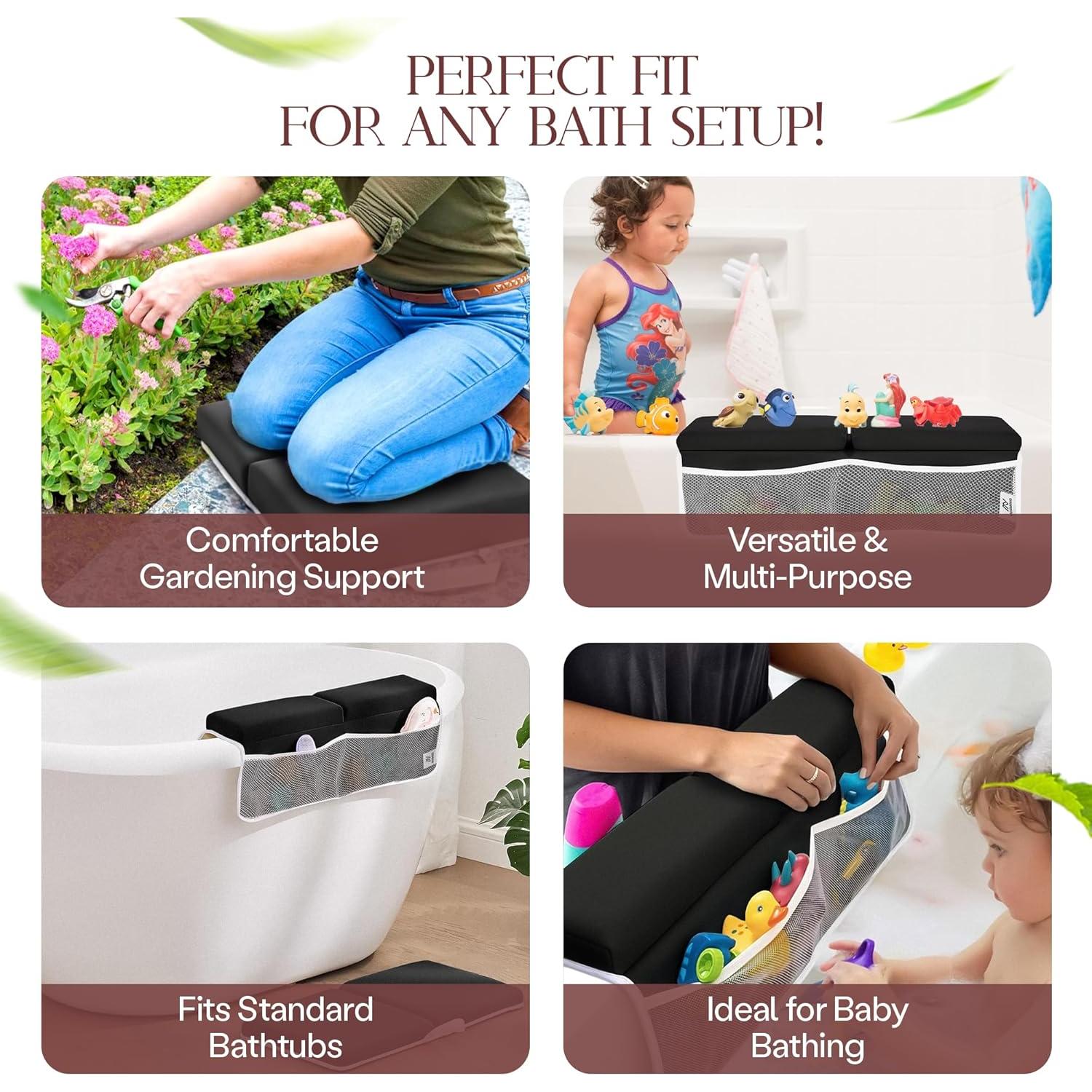 Juego de Almohadilla para Baño Bebé Mohmoud - Acolchado 3.81 cm