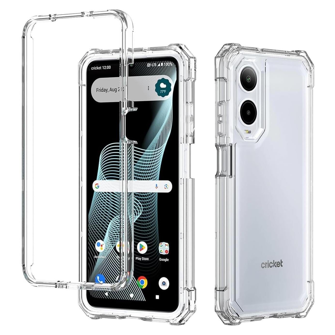 Funda Protectora Transparente Eaglecell para Cricket Debut S3