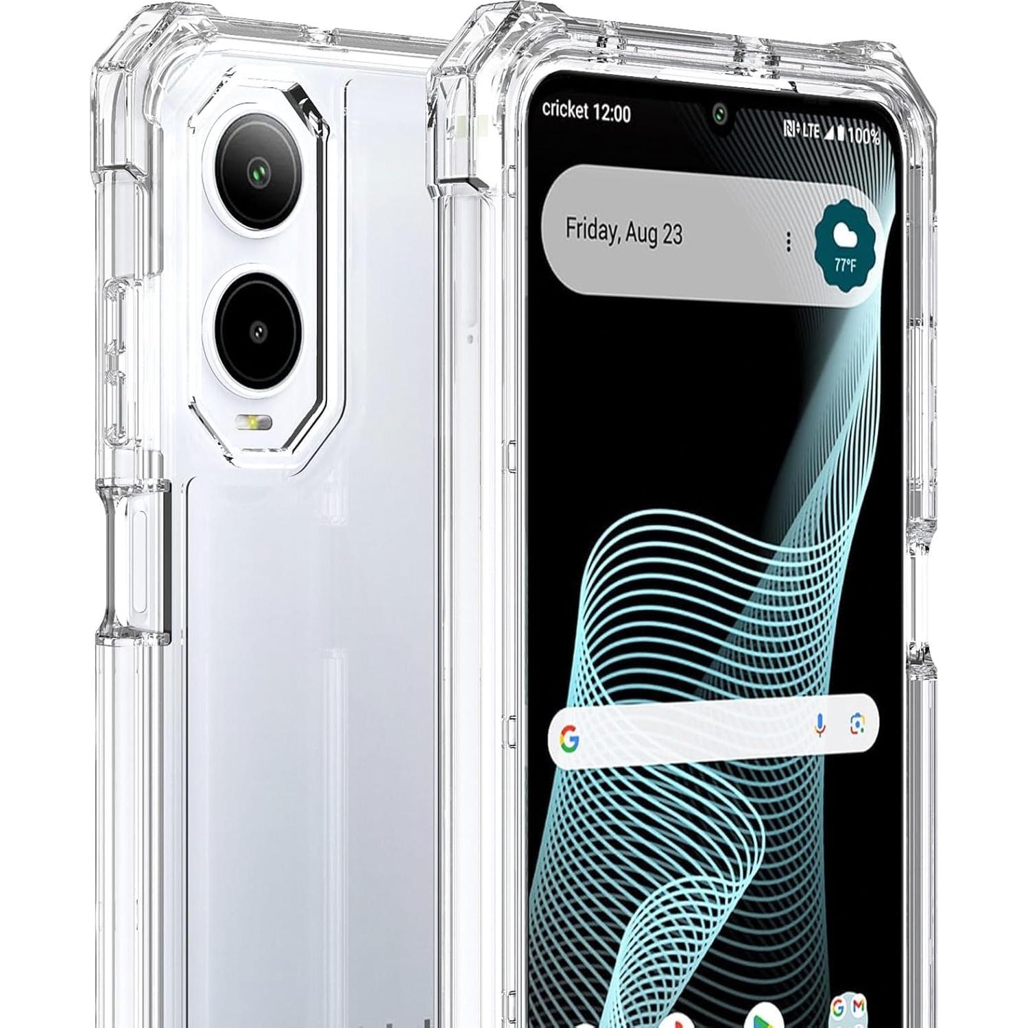 Funda Protectora Transparente Eaglecell para Cricket Debut S3