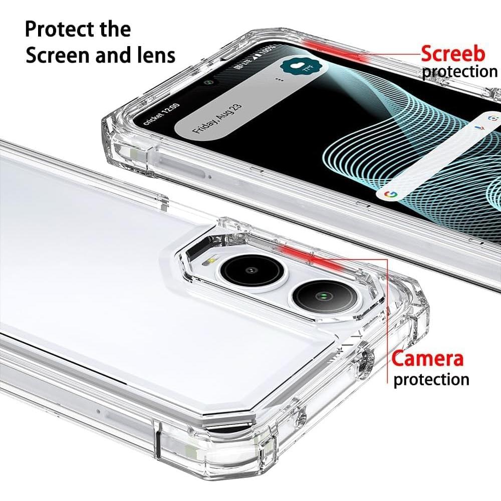 Funda Protectora Transparente Eaglecell para Cricket Debut S3