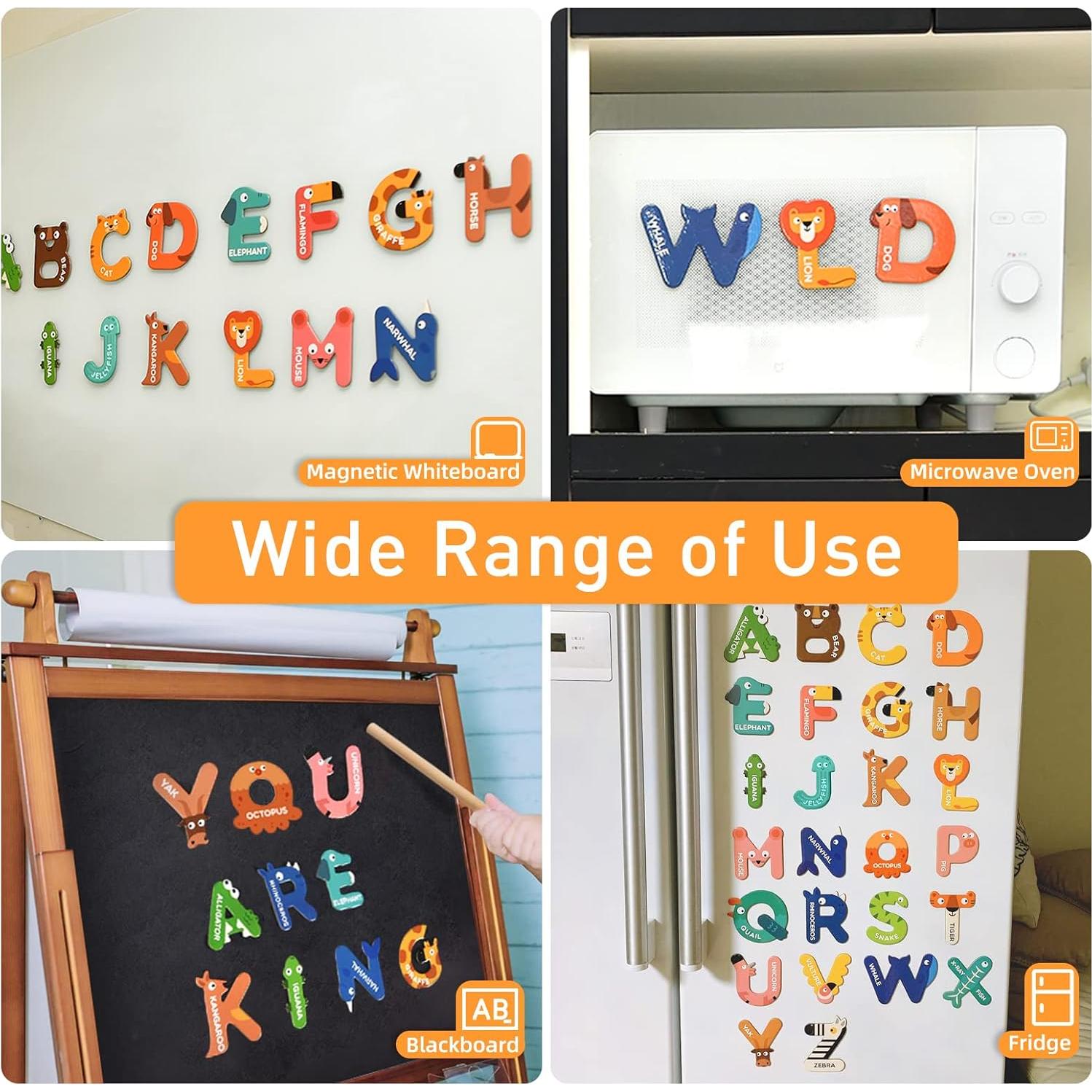 Letras Magnéticas Grandes Mideer - Imán ABC para Niños