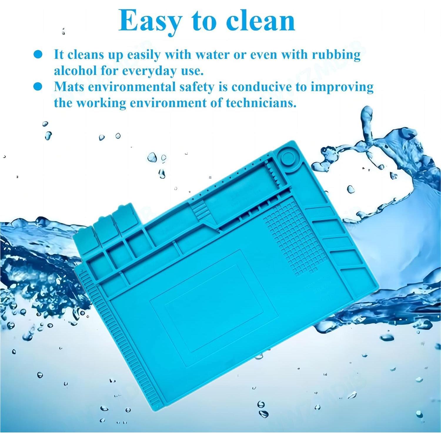 Alfombrilla de Trabajo de Silicona WWZMDiB S-130 30x20cm